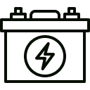 auto parts icon dark